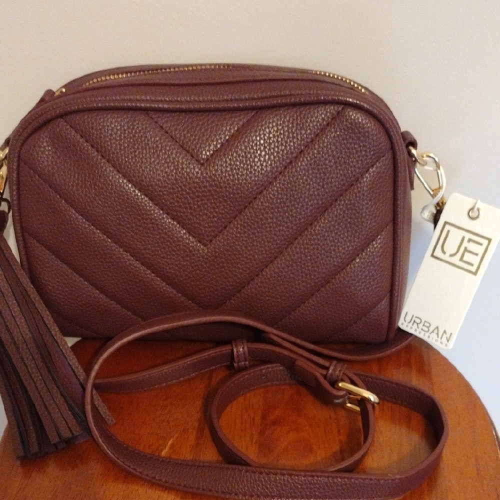 Urban Expressions Plum Crossbody Bag